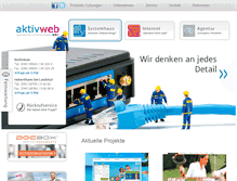 Tablet Screenshot of aktivweb.de